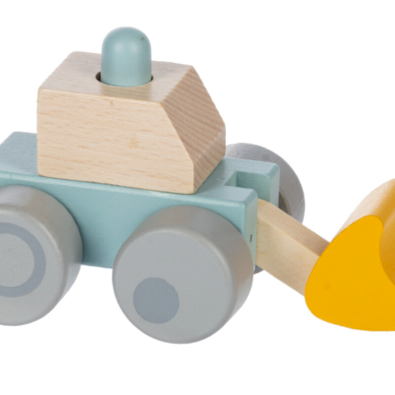 Wooden Squeeky Truck, 12m+, Size: Infant