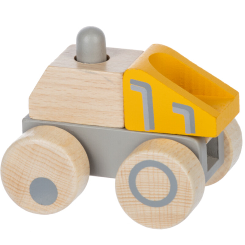 Wooden Squeeky Truck, 12m+, Size: Infant