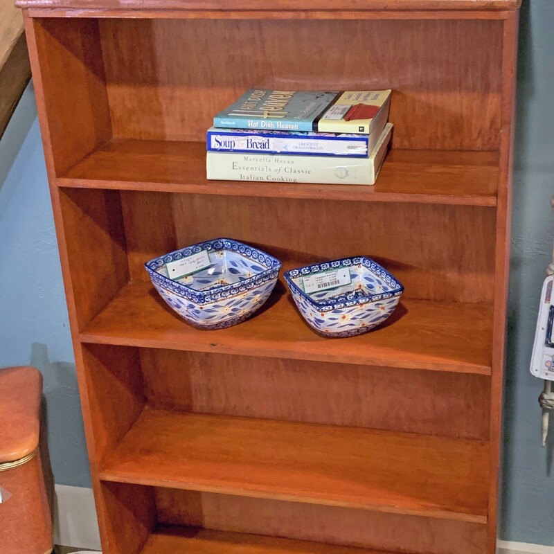 4 Shelf Pine Bookcase