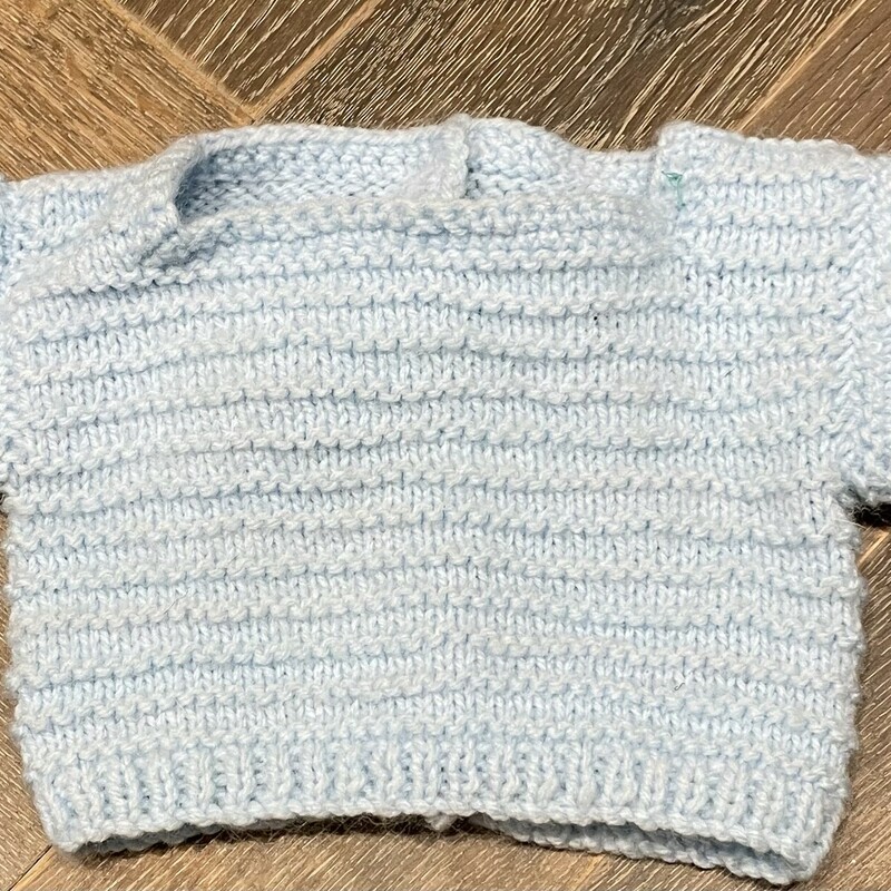 Knit Doll Sweater, Blue, Size: 18 Inch