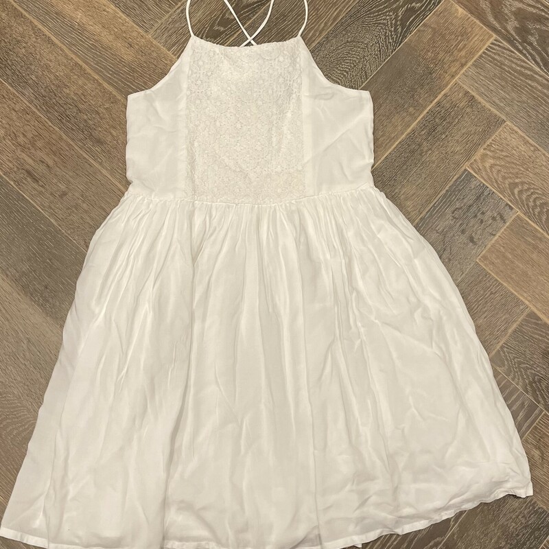 Tucker & Tate Dress, White, Size: 8-10Y
NEW