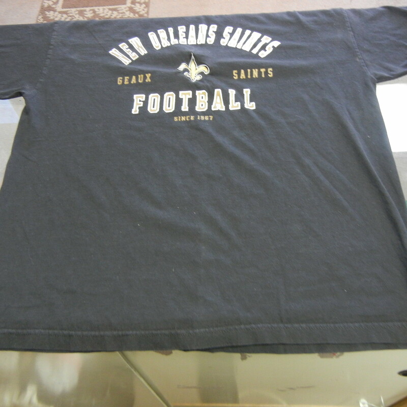 New Orleans Saints Shirt  Recycled ActiveWear ~ FREE SHIPPING USA