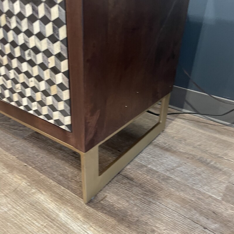 Perfect Syling Credenza, size
Pearl Ebony wood 18x36