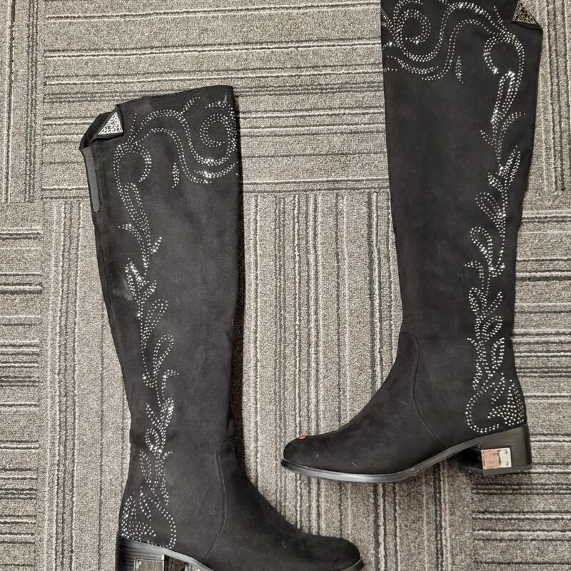 Tall Bling Boots