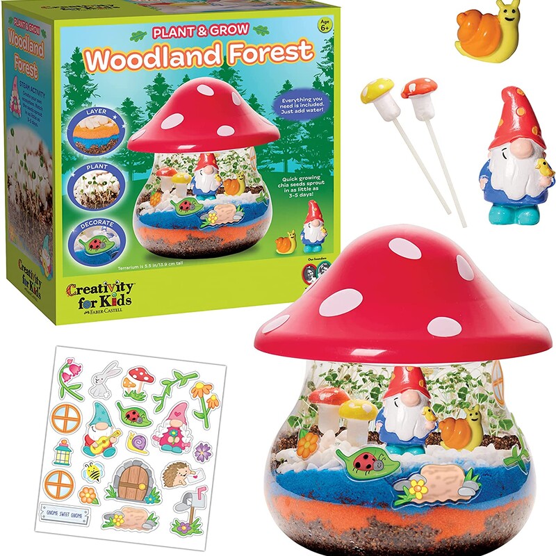 Woodland Forest Gnome, Plant, Size: Create