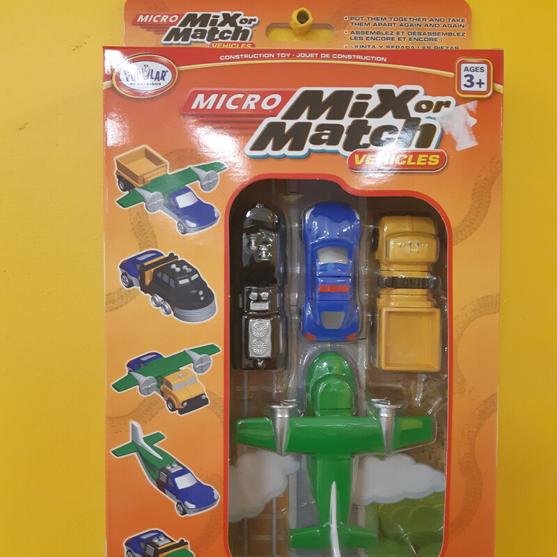 Mircro Mix Or Match Orang, 3+, Size: Vehicle