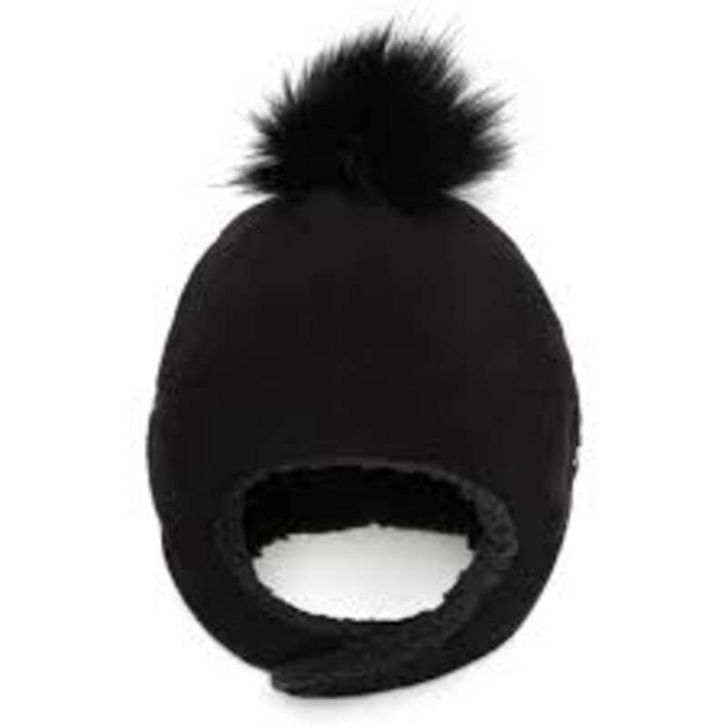 STONZ Fleece Hat, Black, Size: 18-24M<br />
<br />
Keep your little explorer protected while out and about, with the coziest fleece hat! Made with anti-pill fleece, our Fleece Hat is a must-have addition to your child’s wardrobe. Whether they’re out on the stroller, hiking in the mountains or just playing in the park, they’ll stay warm and covered all day long.<br />
<br />
With ear covering and super-soft fabric, this winter favourite will stay on any size head with velcro closure under the chin! Now they can explore the outdoors and you’ll know they’re safe out there.<br />
<br />
<br />
No more lost hats!: Thanks to the soft velcro closure under the chin, this hat easily secures to their head and they won’t notice it even after hours of outdoor play.Double warmth & full coverage: Cozy anti-pill fleece on the outside, fuzzy sherpa on the inside and their ears stay covered the whole time! Your little one will stay protected even in the harshest wintersStylish and modern: who said comfort had to be boring? This winter hat features a cute pompom to keep your little adventurer stylish and protected at the same time.Machine washable: Got a little dirty after a fun snowy playdate? No worries, just put it in the wash and they’ll be ready to go in no time. As good as new, season after season!