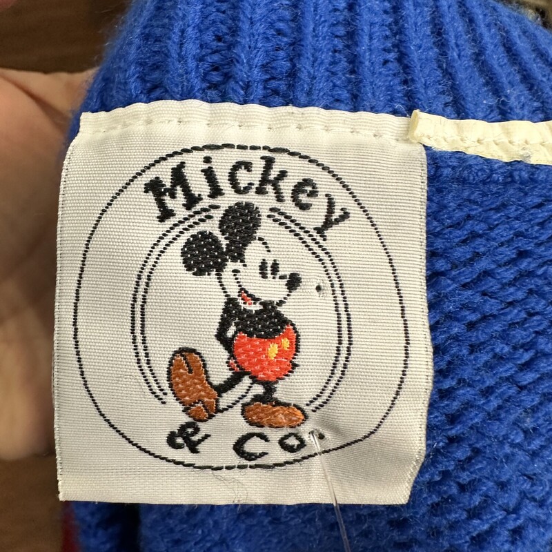 Mickey & Co Sweater,Vintage Mickey Sweater  Size: LG/XL
In greaT conditon ! No Pilling.Small stain on sleeve.Poshmark has it listed for $150