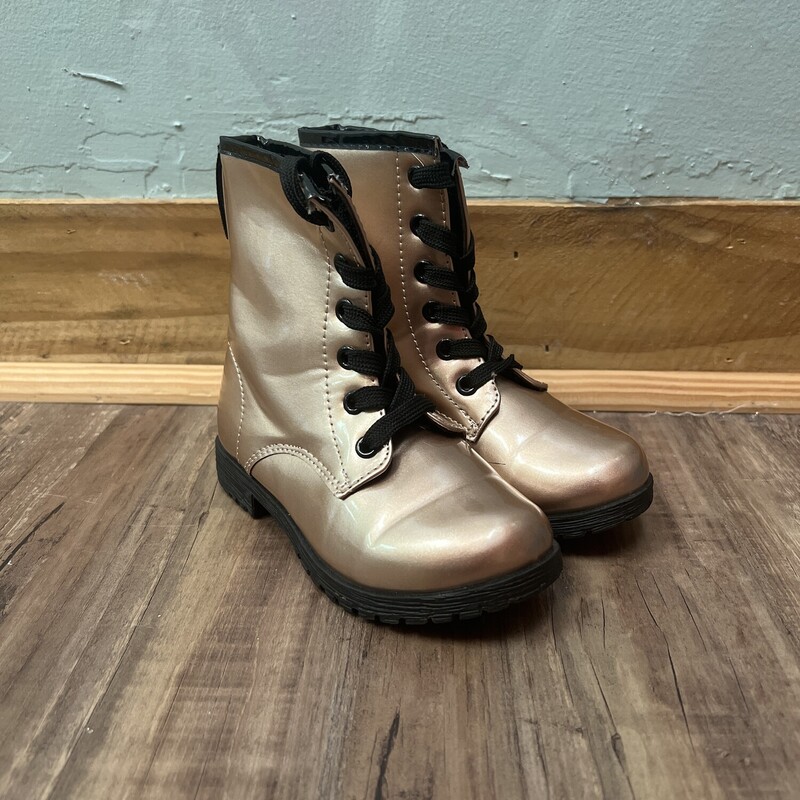 Ositos Boots Shiny Tall, Tan, Size: Shoes 10