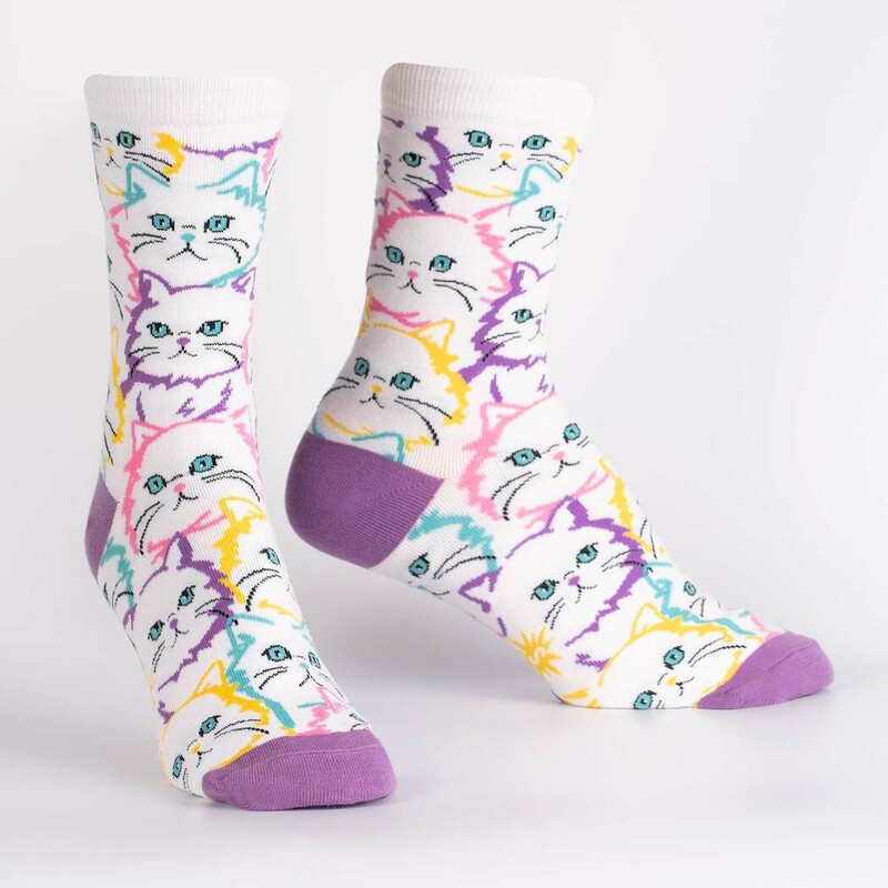 Fur Real Cat Socks Women