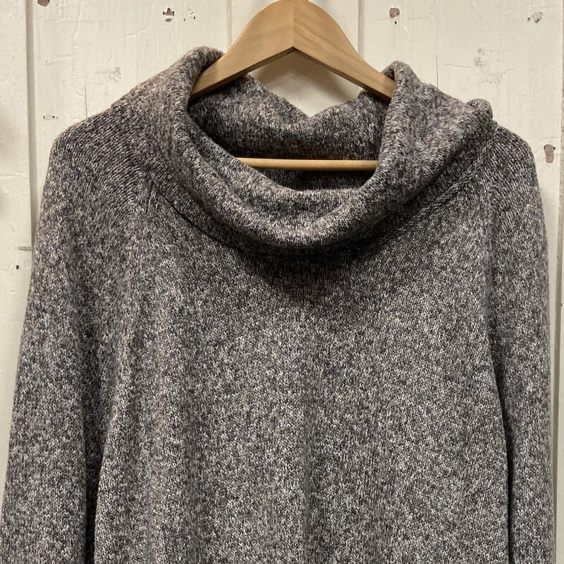 Gn/brw Hther Cowl Sweater