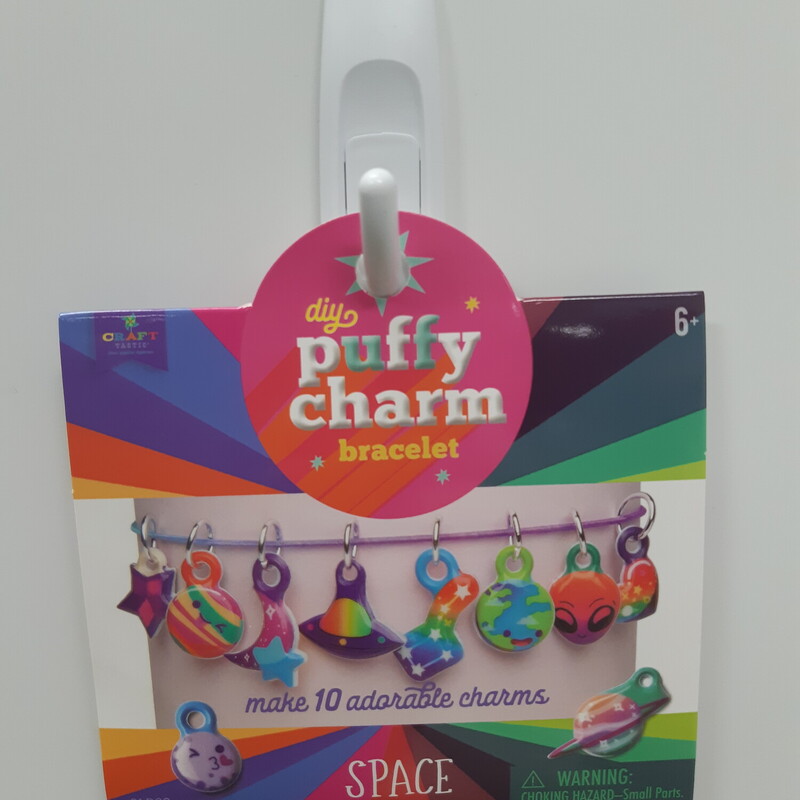 Puffy Charm Bracelet, 6+, Size: Create