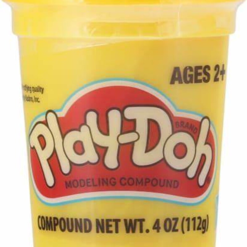 4 Oz Play-doh Yellow, 2+, Size: Playdoh