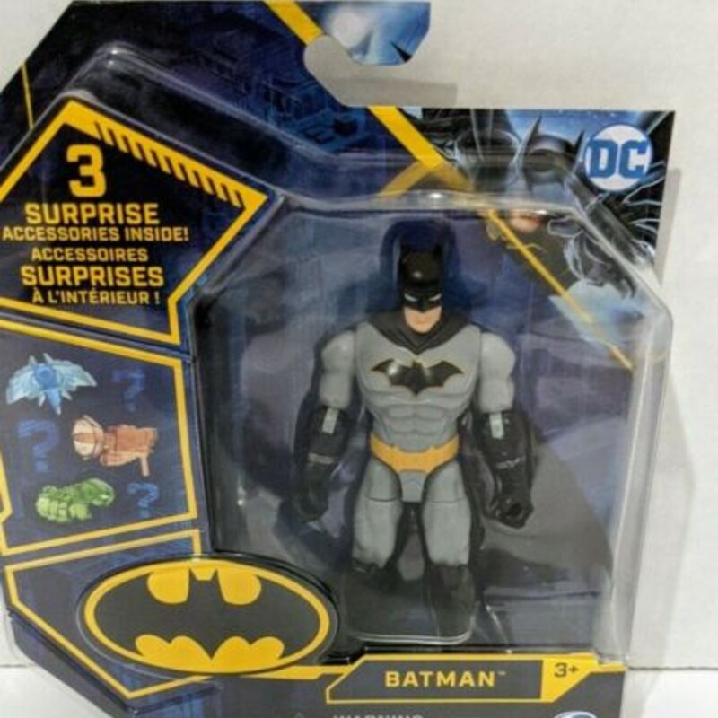 Batman W 3 Surprises Gray, 3+, Size: Pretend