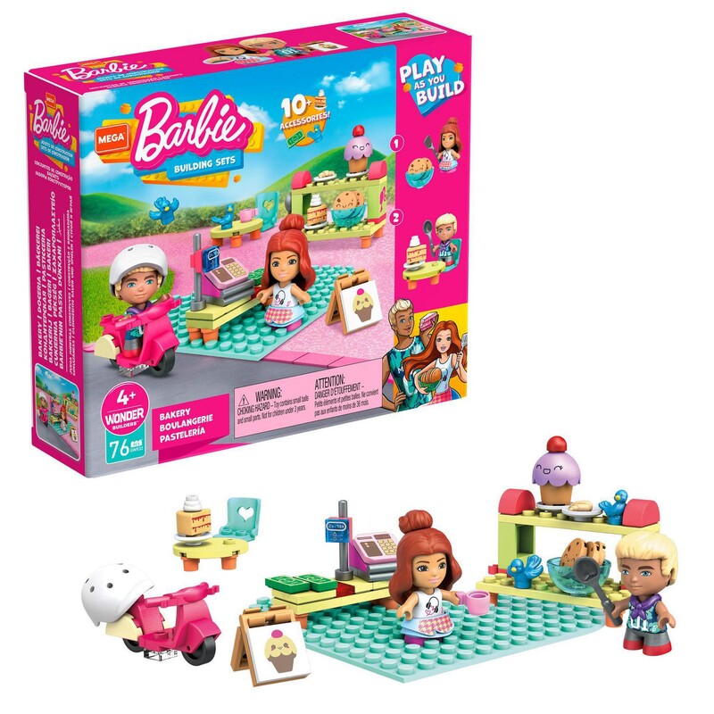 Barbie Building Set Baker, 4+, Size: Build