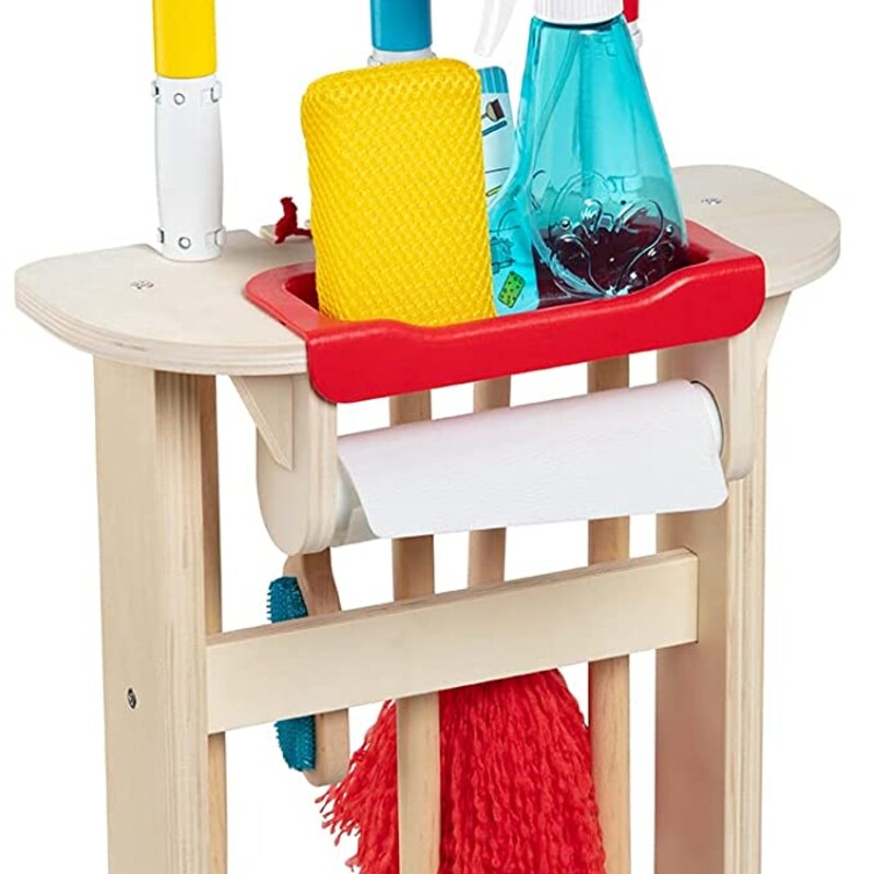 Deluxe Cleaning Set, 3+, Size: Pretend