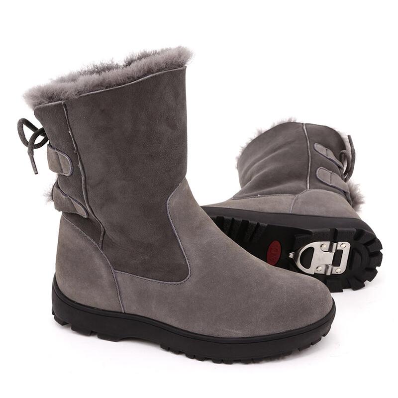 Shearling Cleat Boots