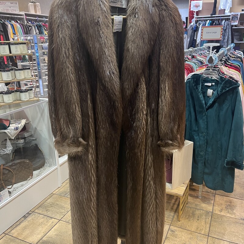 Long Hair Beaver Coat