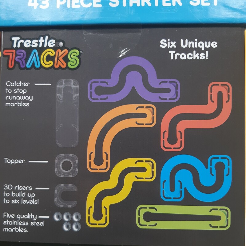 Trestle Tracks Marble Maz, 8+, Size: Build