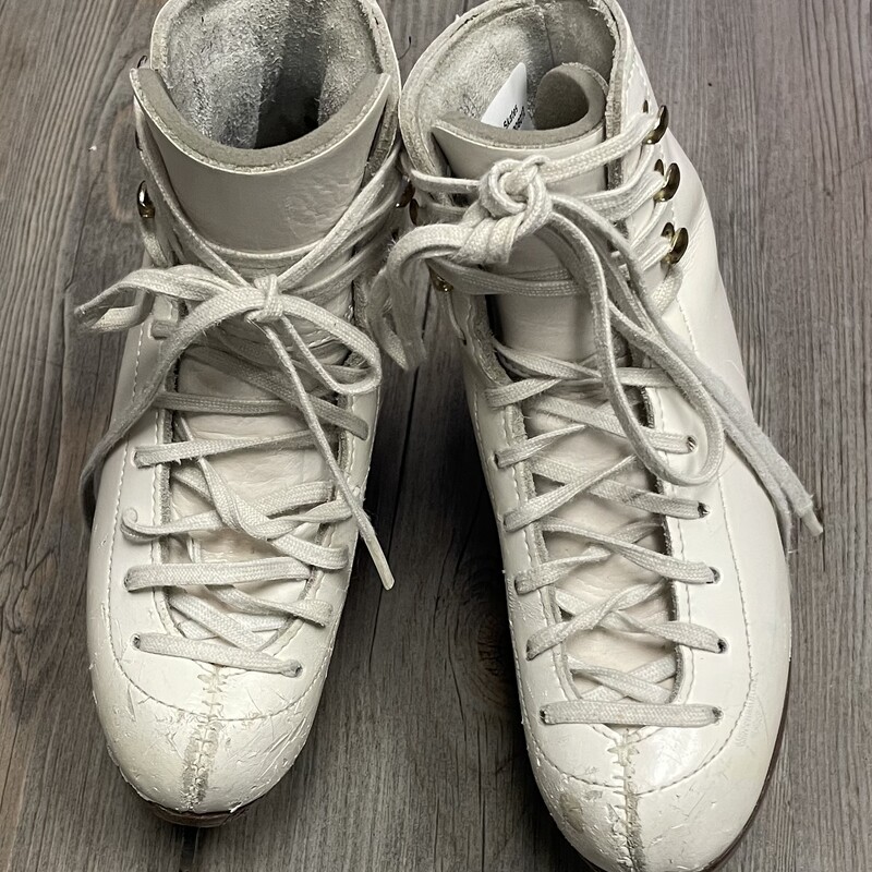 Gam Figure Skates, White, Size: 13Y