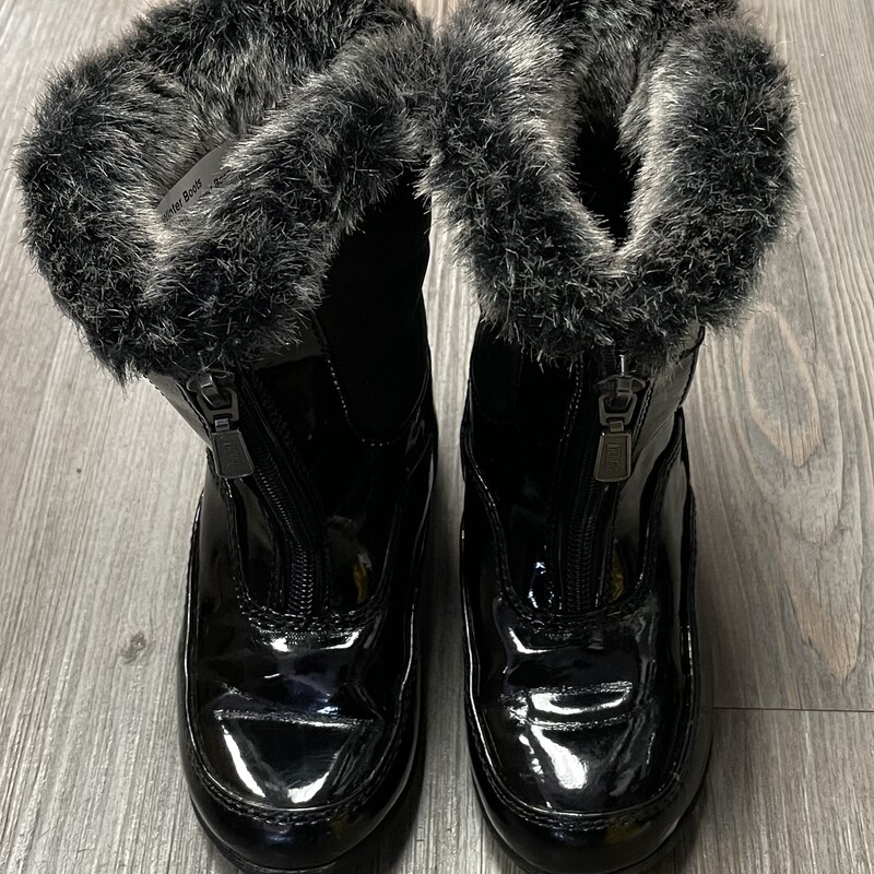 Khombu Winter Boots, Black, Size: 9T
