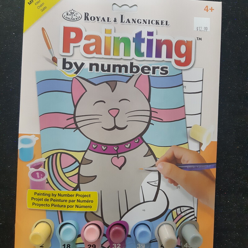 Paint By Number Cats 4+