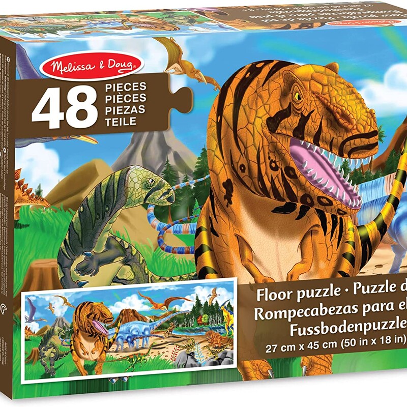Land Of Dino Floor Puzzle, 48 Piece, Size: Puzzle