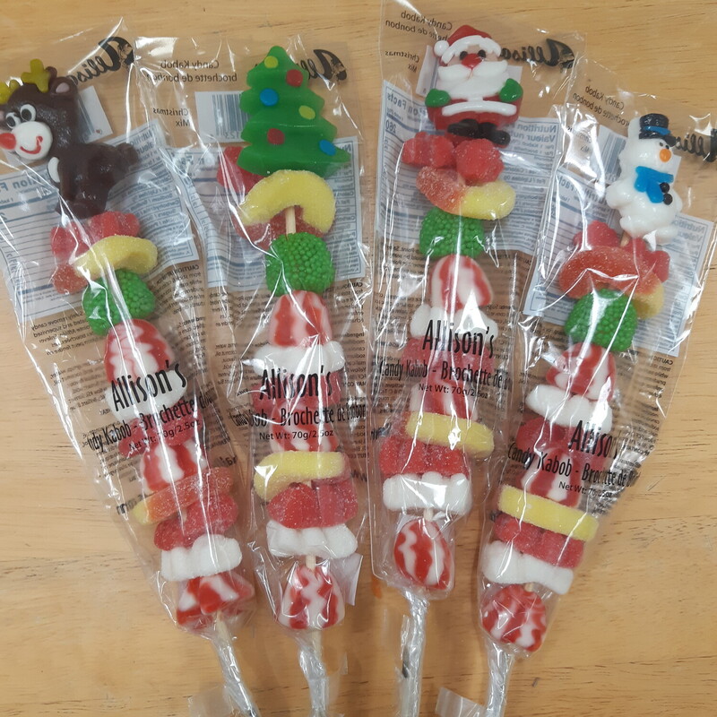 Candy Kabob Christmas, N/A, Size: Candy