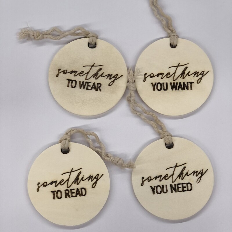 Minimalist Online, Size: Tags, Item: 4pk