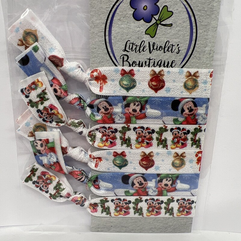 Little Violets Bowtique, Size: Elastics, Item: 6pk