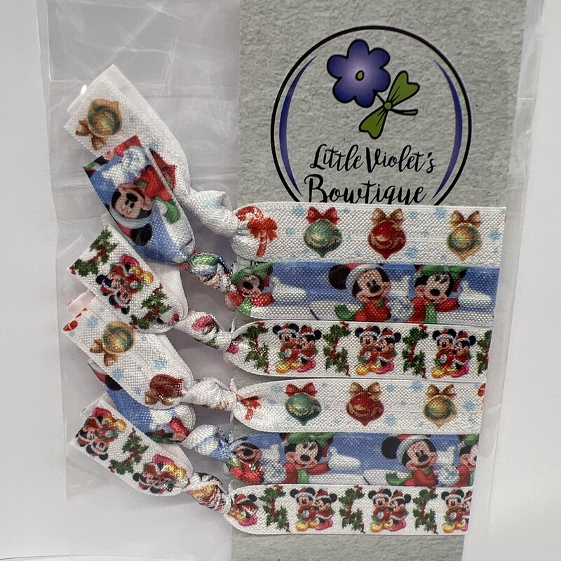 Little Violets Bowtique, Size: Elastics, Item: 6pk