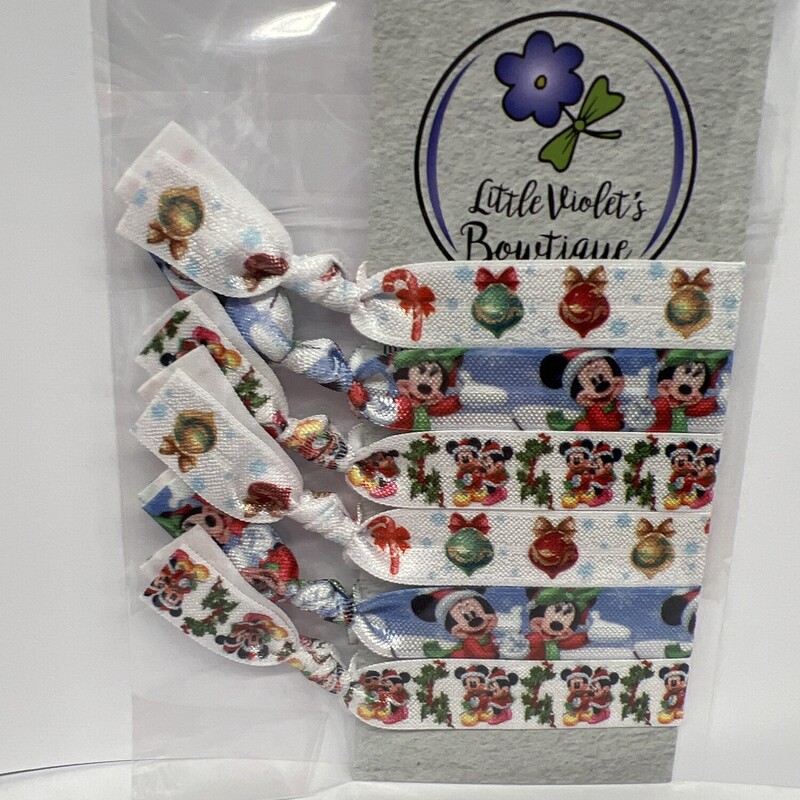 Little Violets Bowtique, Size: Elastics, Item: 6pk