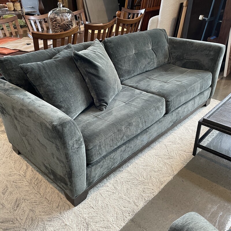 Upholstered Sofa + Chair