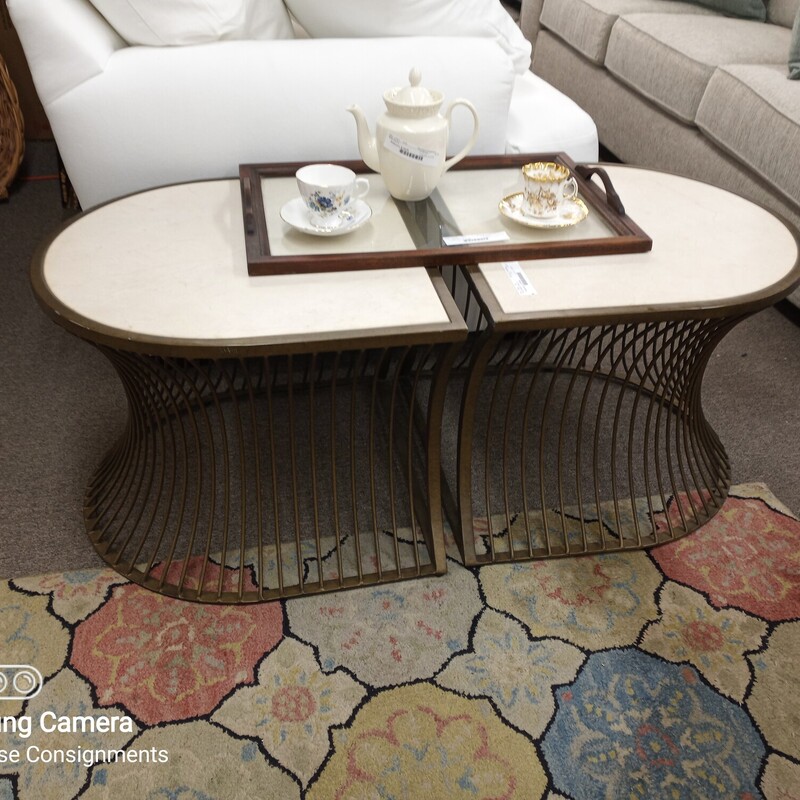 2 Piece Marble Coffee /en