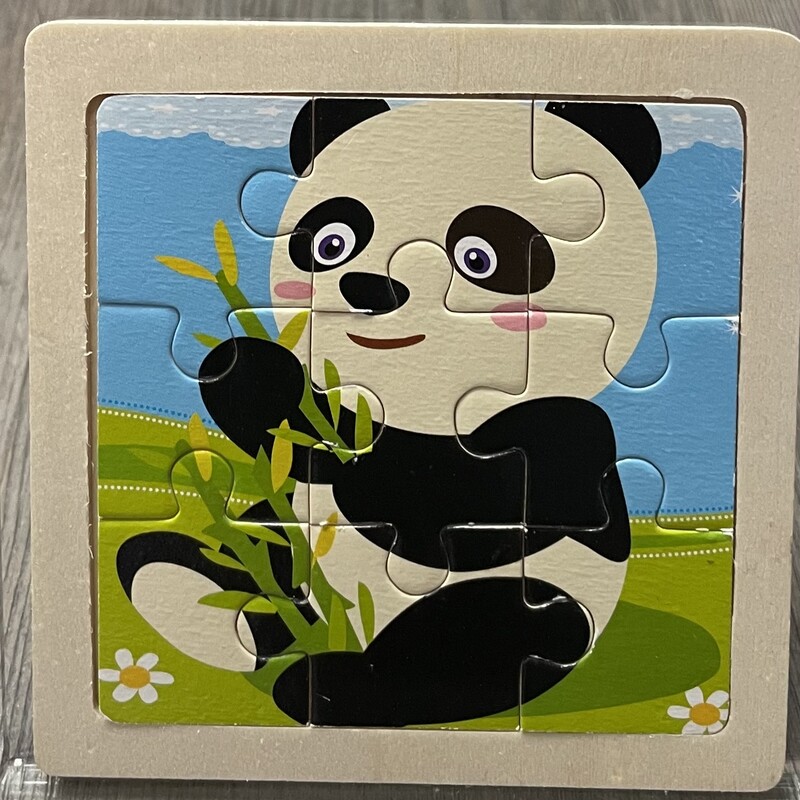 Panda Puzzle, Multi, Size: Used