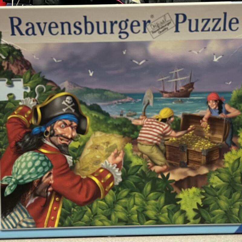 Ravensburger Pirate Puzzl, Multi, Size: Complete