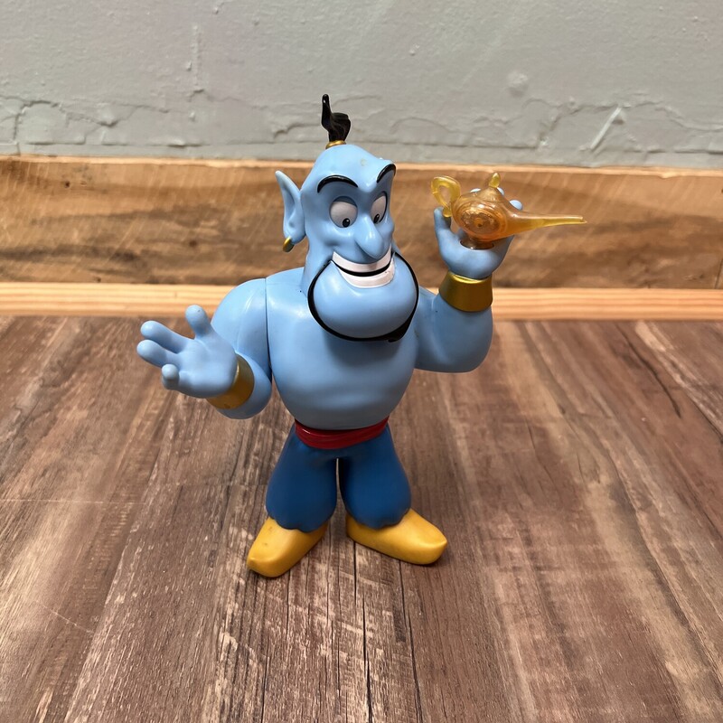 Aladdin Genie AS IS, Blue, Size: Toy/Game