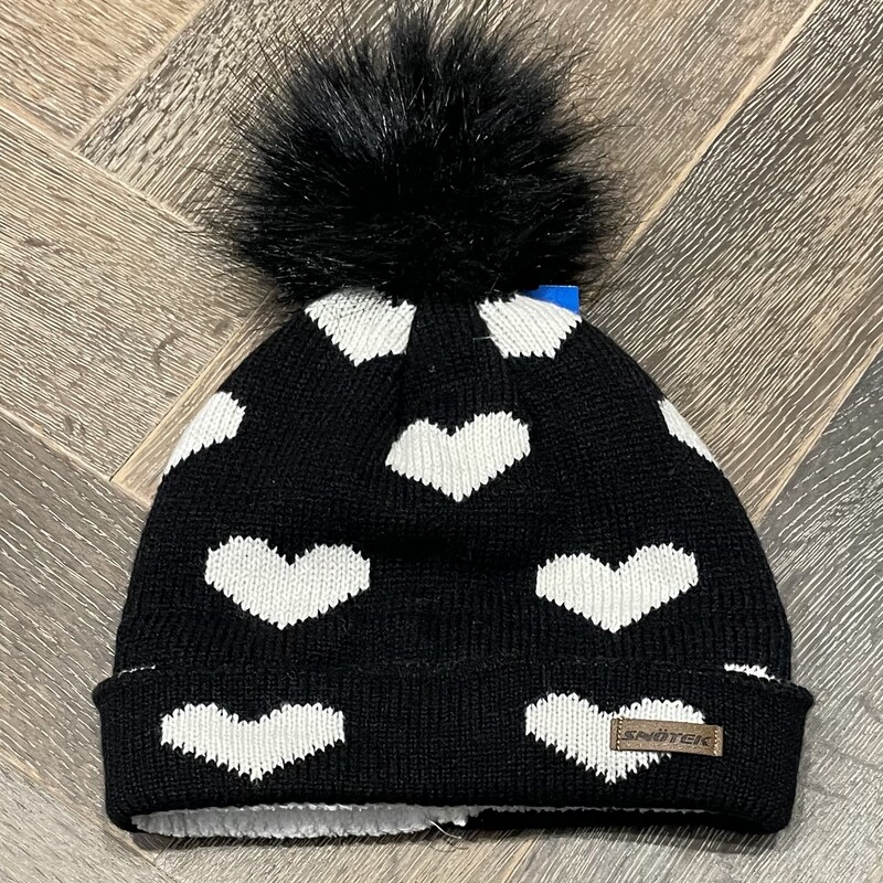 Snotek Knit Hat, Black, Size: 6-8Y Approximately