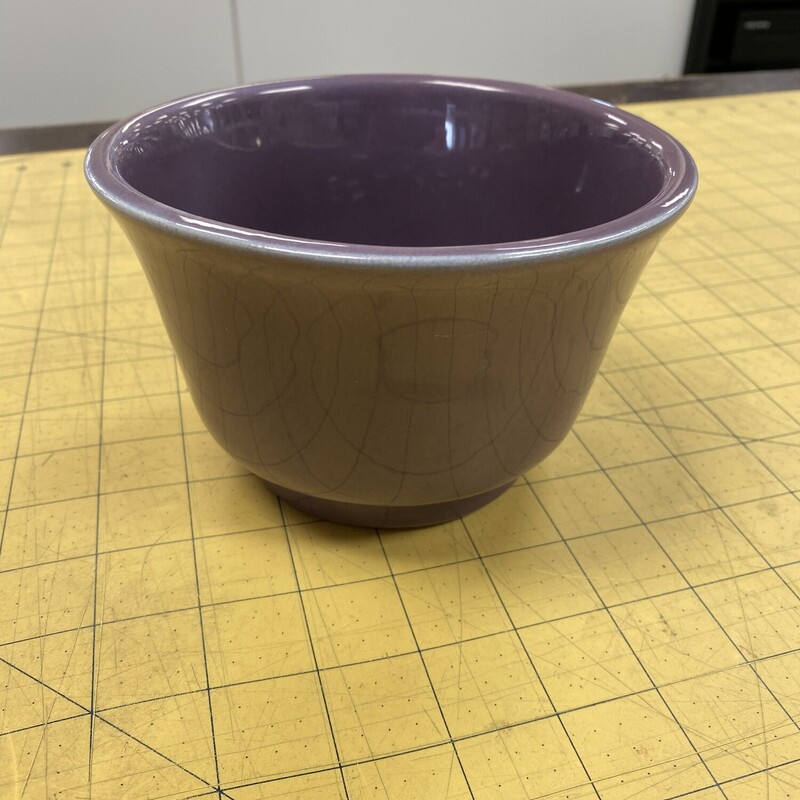 Haegar Shallow Vase, Lavender, Size: 6x4 Inch