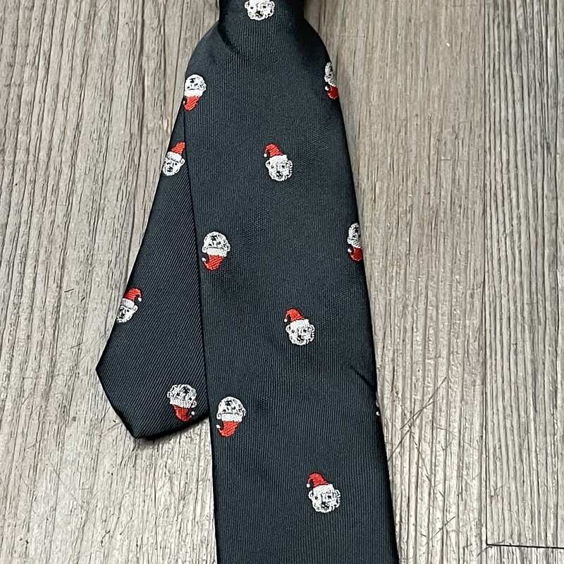 Clip On Tie, Charcoal, Size: Toddler