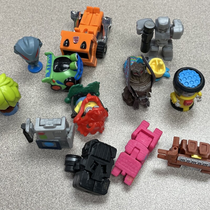 Transformer Type Figures, Multi, Size: 13 Pcs