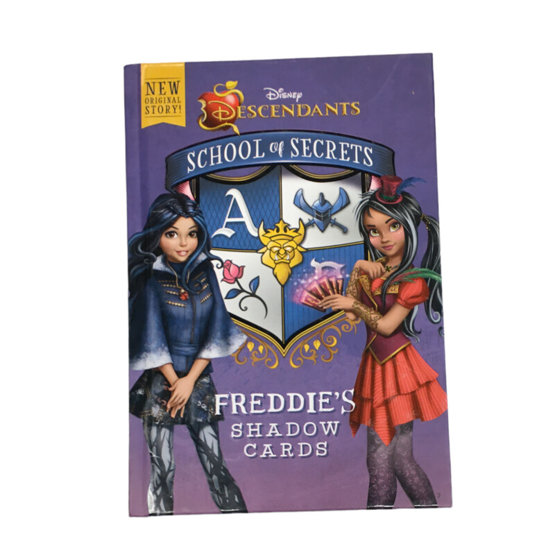 Descendants, Book: School of Secrets: Freddies Shadow Cards

Located at Pipsqueak Resale Boutique inside the Vancouver Mall or online at:

#resalerocks #pipsqueakresale #vancouverwa #portland #reusereducerecycle #fashiononabudget #chooseused #consignment #savemoney #shoplocal #weship #keepusopen #shoplocalonline #resale #resaleboutique #mommyandme #minime #fashion #reseller                                                                                                                                      All items are photographed prior to being steamed. Cross posted, items are located at #PipsqueakResaleBoutique, payments accepted: cash, paypal & credit cards. Any flaws will be described in the comments. More pictures available with link above. Local pick up available at the #VancouverMall, tax will be added (not included in price), shipping available (not included in price, *Clothing, shoes, books & DVDs for $6.99; please contact regarding shipment of toys or other larger items), item can be placed on hold with communication, message with any questions. Join Pipsqueak Resale - Online to see all the new items! Follow us on IG @pipsqueakresale & Thanks for looking! Due to the nature of consignment, any known flaws will be described; ALL SHIPPED SALES ARE FINAL. All items are currently located inside Pipsqueak Resale Boutique as a store front items purchased on location before items are prepared for shipment will be refunded.