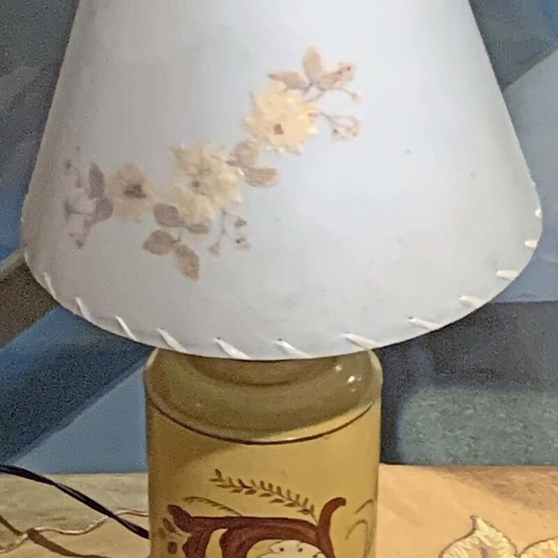 Gold Painted Table Lamp - $34.50.