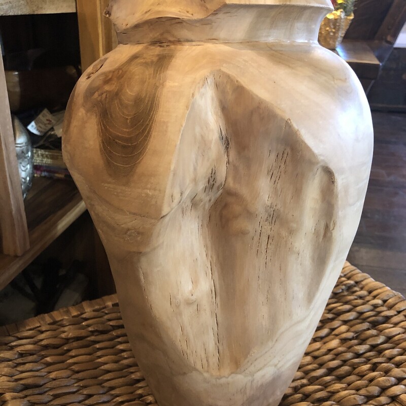 Teak Root Vase

Size:  16Hx11W