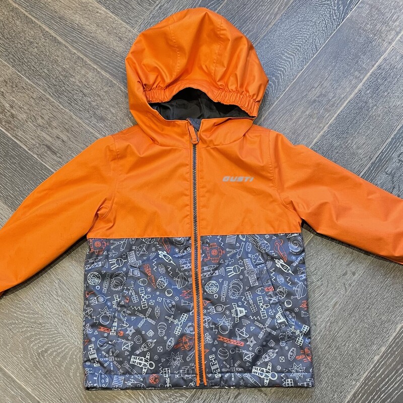 Gusti Fleece Lined Jacket, Multi, Size: 3Y