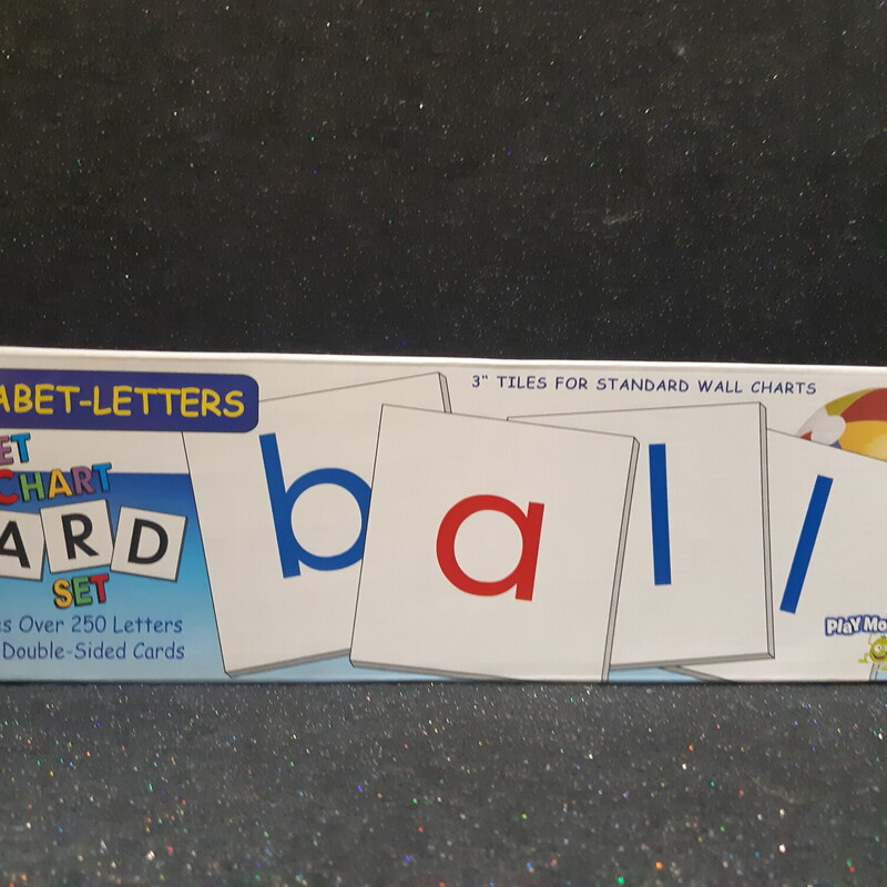 Alphabet Card Set, 4+, Size: Preschool