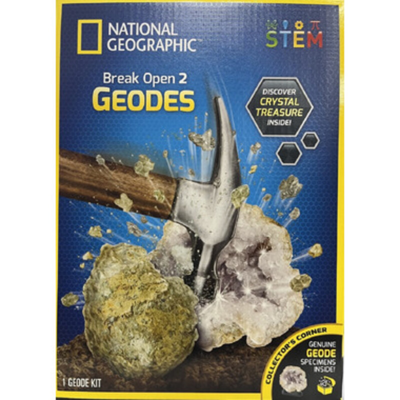 Crack Open Geodes, Bag, Size: Sciencekit