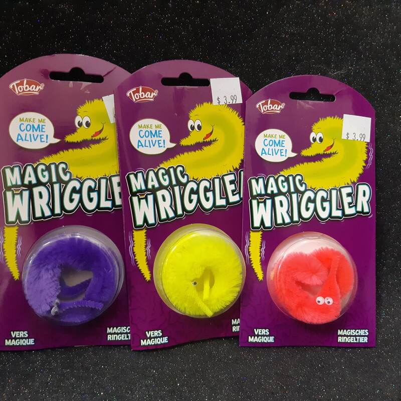 Magic Wriggler Worm, 3+, Size: Magic