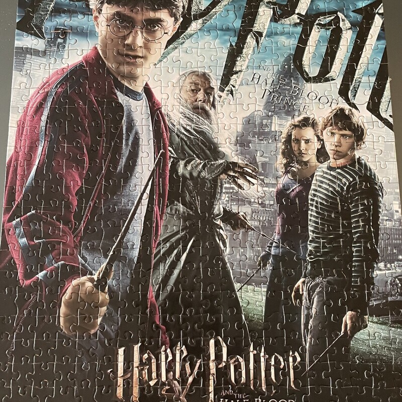 Harry Potter Puzzle, Multi, Size: Used