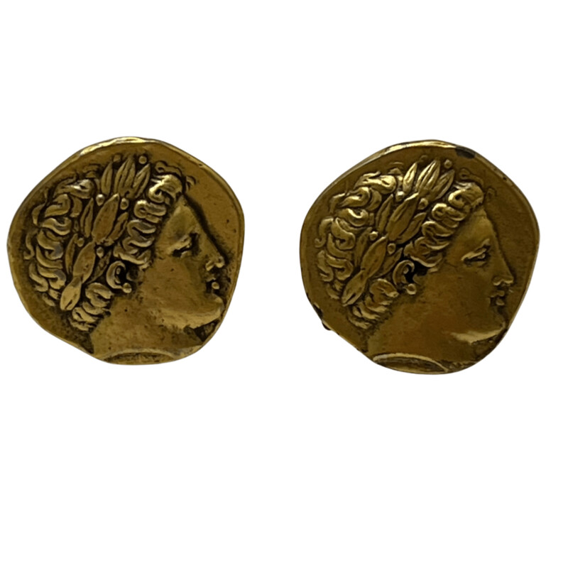 ALVA Studio Cufflinks
Roman Coin Design
Signed Piece
Gold Tone